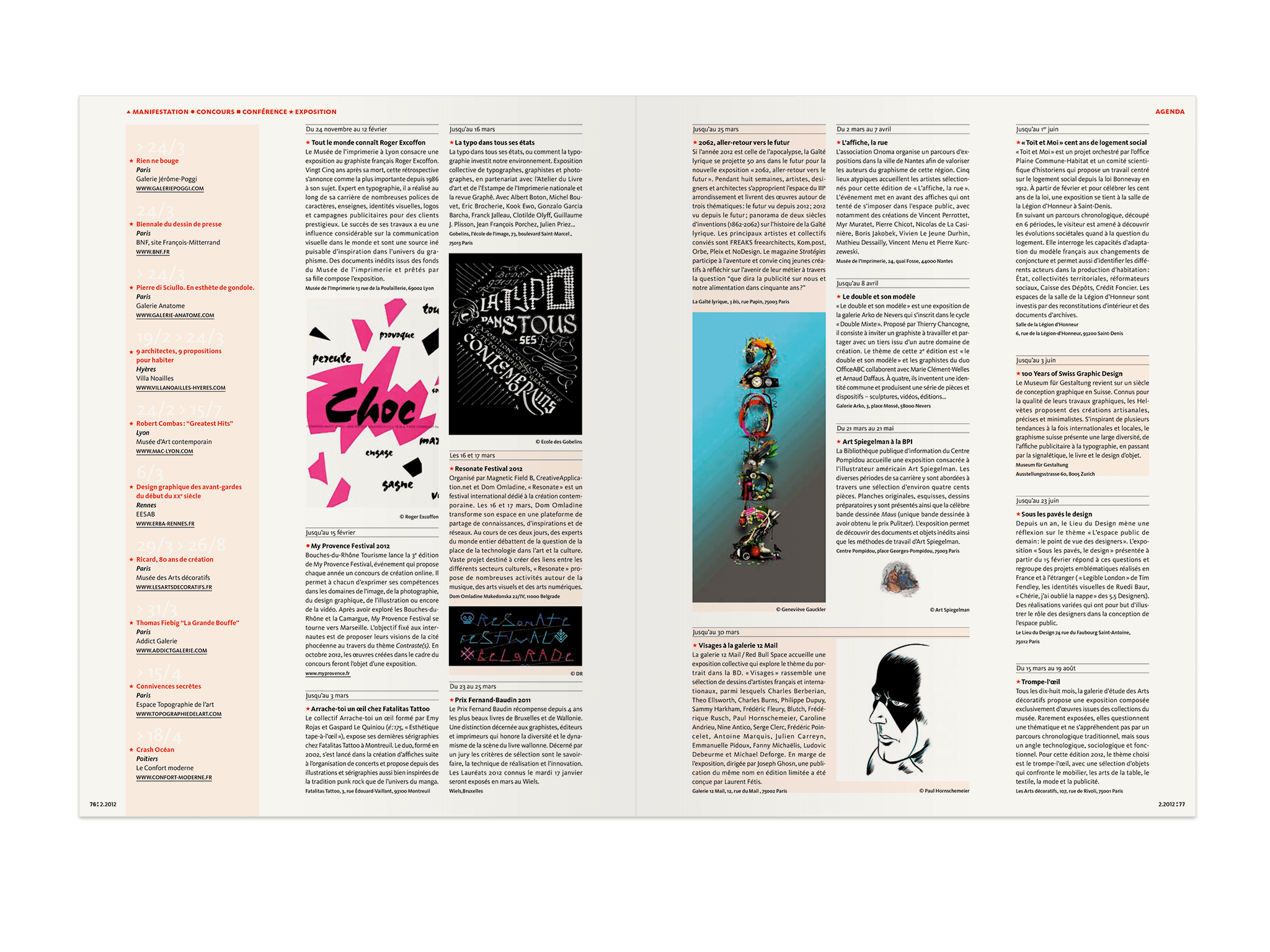 Direction artistique Magazine étapes: 201