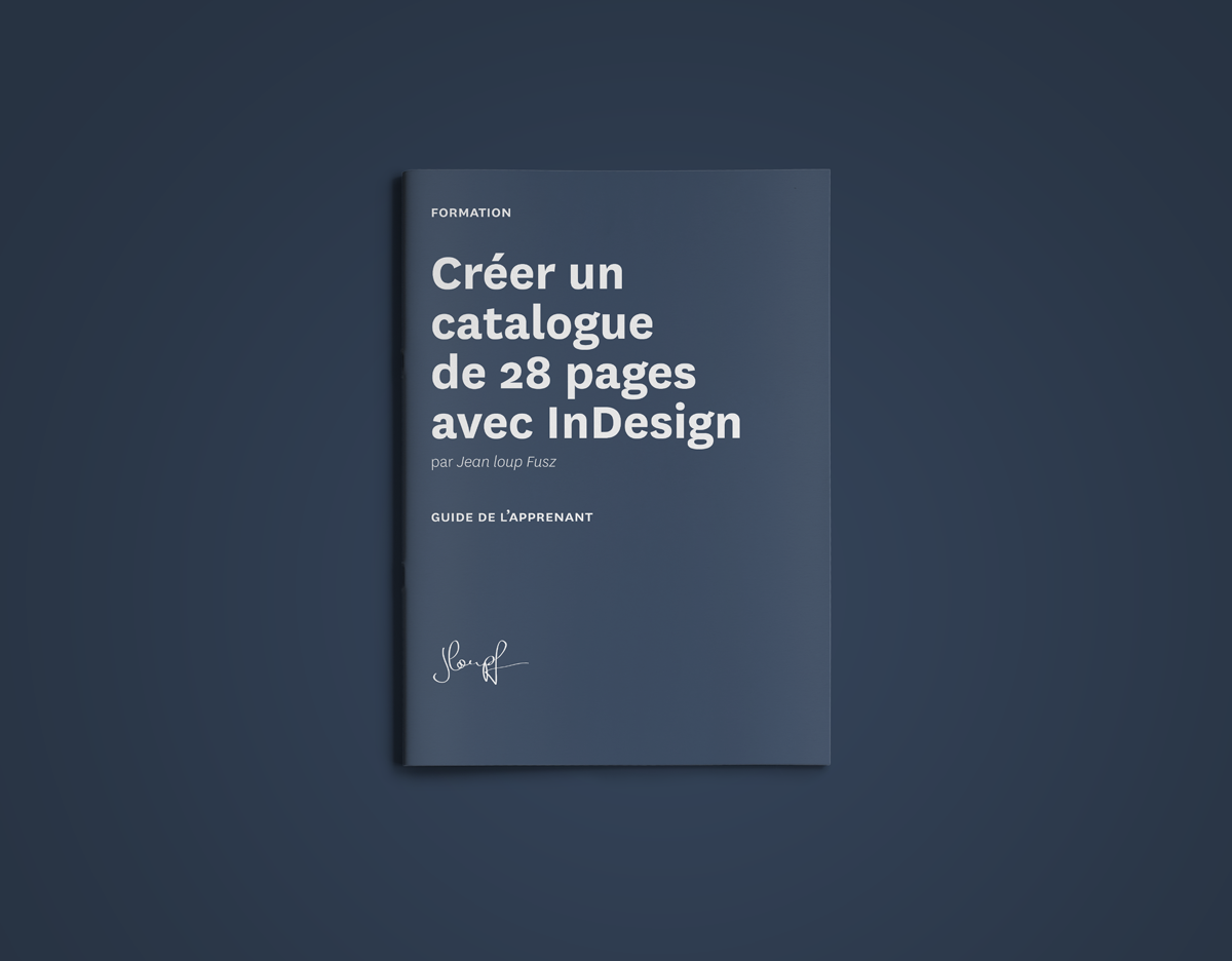 Direction artistique Tutoriel InDesign : Catalogue supply